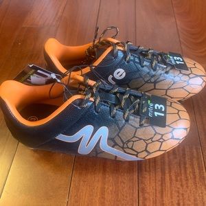 Mitre Soccer Cleats NWT Orange and Black size 13